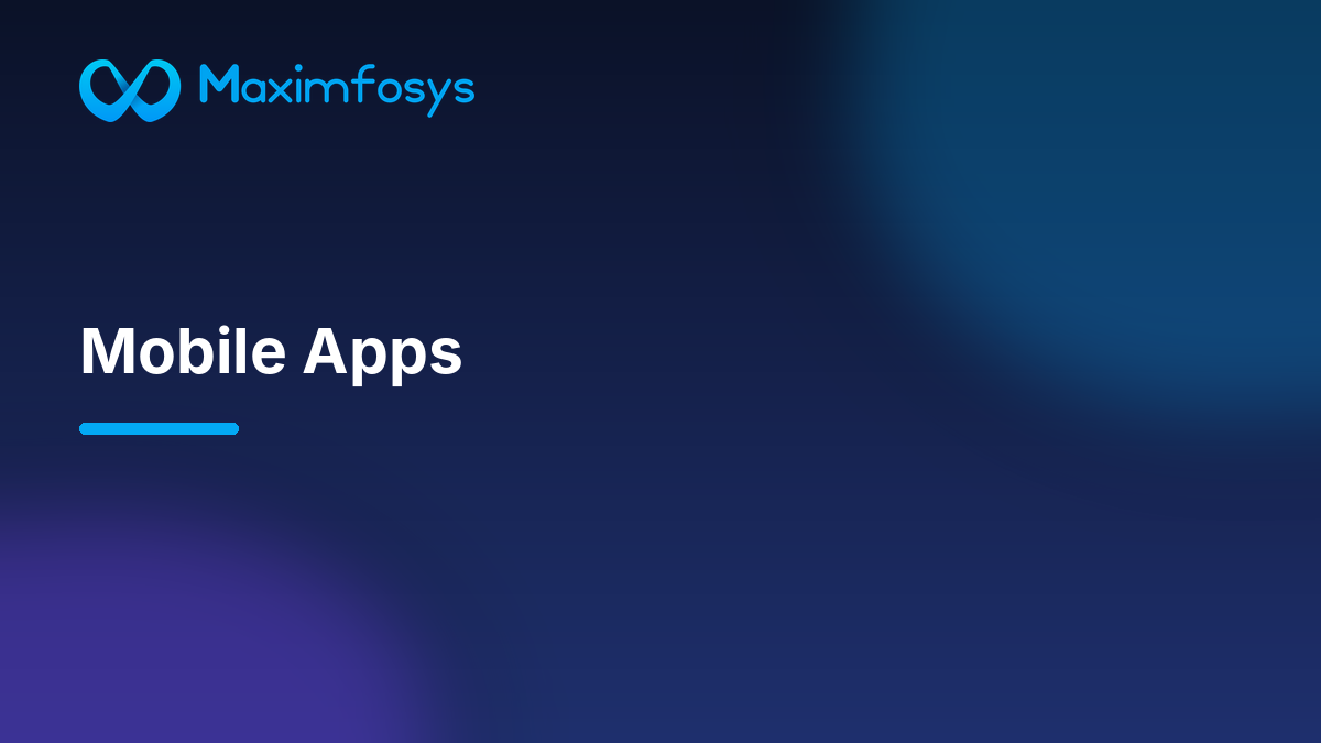 Mobile Apps
