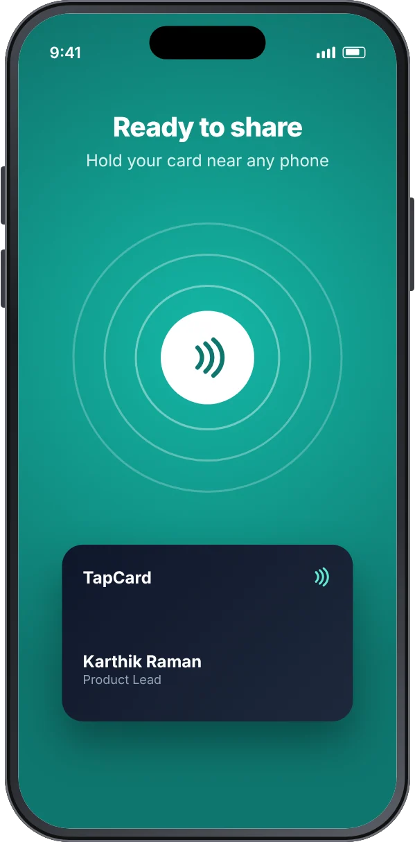 TapCard NFC: Tap to share